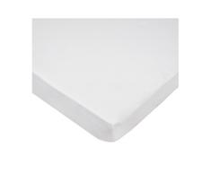EKO - Neperšlampama paklodė su elastine juostele JERSEY 120x60 cm balta