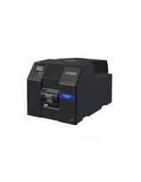 Spalvotas lipdukų spausdintuvas Epson ColorWorks CW-C6000Ae, cutter, disp., USB, Ethernet, black