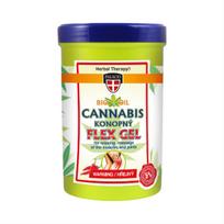 CANNABIS FLEX, šildantis masažinis gelis, 380ml