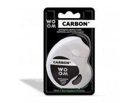 WOOM CARBON+ Išsiplečiantis Dantų Siūlas