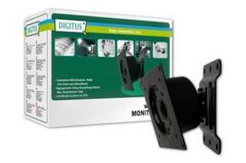 LCD TV/monitorių laikiklis Digitus pasukimas/palenkimas, iki 15 kg