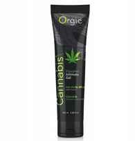 Lubrikantas - gelis su kanapių aliejumi "Lube Tube Cannabis" - 100 ml