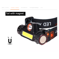 Led zibintuvelis su magnetu ir usb