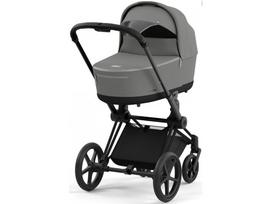 Universalus vežimėlis Cybex Priam V4 Pearl Grey/Matt Black 2in1