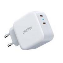 Choetech Fast Charger 2x USB Type C Power Delivery 40W 3A įkroviklis