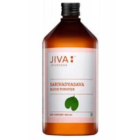 Ajurvedinių žolelių sirupas Sarivadyasava, Jiva Ayurveda, 450ml