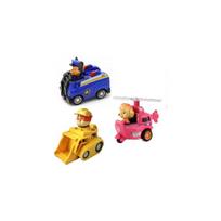 Populiarieji Paw Patrol herojai su mašinytėmis (3vnt)