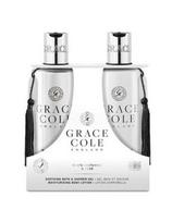 Grace Cole vonios ir dušo gelis, drėkinamasis kūno losjonas baltasis nektarinas ir kriaušė Grace Cole White Nectarine - Pear 2x300ml