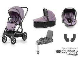 UNIVERSALUS VEŽIMĖLIS OYSTER 3 Lavender 5in1