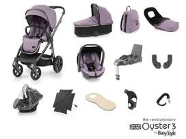 UNIVERSALUS VEŽIMĖLIS OYSTER 3 Lavender 12in1