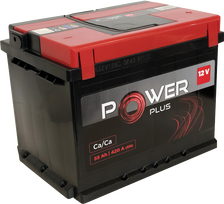 AKUMULIATORIUS 55AH 420A EN POWER PLUS PWP55A