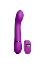 Prabangus įkraunamas vibratorius su pulteliu "Kegel G" - violetinis
