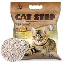 CAT STEP Tofu original sušokantis kraikas katėms, bekvapis 5,4kg/12l