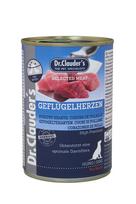 DR. CLAUDER'S Poultry hearts konservai šunims su paukštienos širdelėmis, 400 g