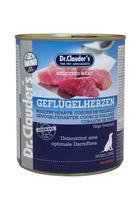 DR. CLAUDER'S Poultry hearts konservai šunims su paukštienos širdelėmis, 800 g