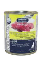 DR. CLAUDER'S Turkey&potatoes  konservai šunims su kalakutiena ir bulvėmis, 800 g
