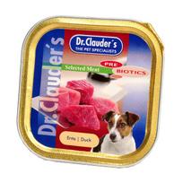 DR. CLAUDER'S Duck konservai šunims su antiena, 100 g