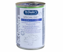 DR. CLAUDER'S Special diet sensitive konservai jautriems šunims su ėriena ir ryžiais, 400 g