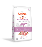 CALIBRA Dog Life Junior Large Breed Lamb sausas maistas jauniems didelių veislių šunims su ėriena,  12 kg