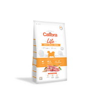 CALIBRA Dog Life Adult Small Breed Lamb sausas maistas suaugusiems mažų veislių šunims su ėriena, 1,5kg