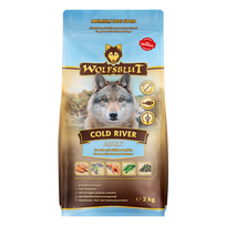 WOLFSBLUT Cold River Adult sausas maistas suaugusiems šunims su upėtakiu ir batatais, 2 kg