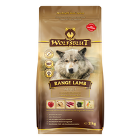 WOLFSBLUT Range Lamb Adult sausas maistas suaugusiems šunims su ėriena ir rudaisiais ryžiais, 2 kg