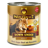 WOLFSBLUT Down Under Adult konservai suaugusiems šunims su Angus jautiena ir daržovėmis, 800 g