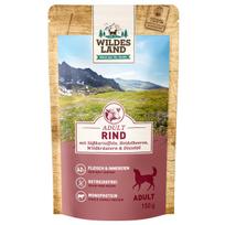WILDES LAND konservuotas begrūdis pašaras suaugusiems šunims su jautiena ir batatais, 150 g