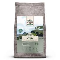 WILDES LAND Soft lamb&rice sausas begrūdis pašaras suaugusiems šunims su ėriena ir ryžiais, 5 kg