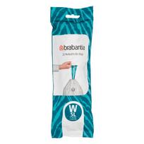 Šiukšlių maišai BRABANTIA PerfectFit W, baltos sp., 5 L, 20 vnt, 18 mikr
