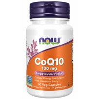 Now Foods Coenzyme Q10 100 mg with Hawthorn Berry 30 vcaps