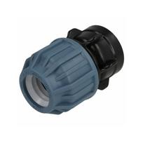 Plastikinė jungtis PE vamzdžiui 40mmx1"1/4F