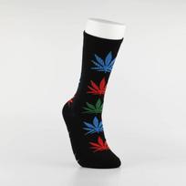Kojinės vyrams "Weed" (juoda/marga)