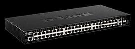 Šakotuvas D-LINK 52P išmanusis valdomas gigabitinis jungiklis