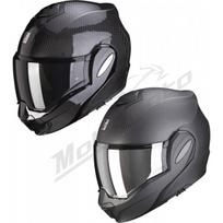 Atverčiamas šalmas Scorpion Exo-Tech Evo Solid Carbon