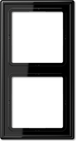 2-gang frame, black, LS990 LS982SW | 4011377868700