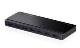 TP-LINK UH700 7-port USB 3.0 Hub Desktop 12V/2.5A power adapter included