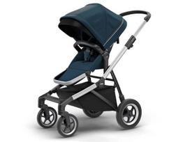 Sportinis vežimėlis Thule Sleek Aluminium/Navy blue