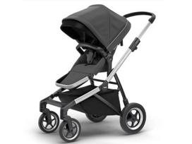Sportinis vežimėlis Thule Sleek Aluminium/Shadow gray