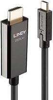 Adapteris - LINDY USB Type C į HDMI 4K60 Adapteris 18Gbps 5 m