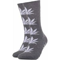 Kojinės vyrams "Weed" (pilka/balta)
