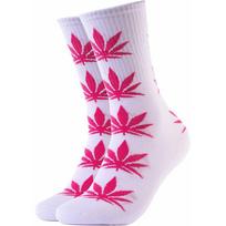 Kojinės vyrams "Weed" (balta/rožinė)