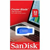 SanDisk atm. raktas USB2.0 32GB Cruzer Blade Blue