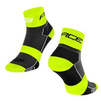 Kojinės trumpos FORCE Sport 3 (fluorescencinė/juoda) 36-41 (S-M)