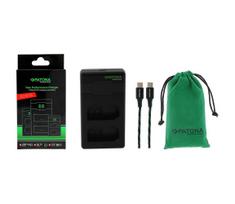 PATONA - Greitas įkroviklis Dual Nikon EN-EL15/EN-EL15C + USB-C laidas 0,6m