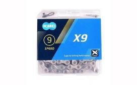 Grandinė KMC X9 Silver,  9 pavarų