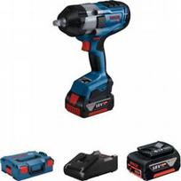 Smūginis veržliasūkis Bosch GDS 18V-1000; 18 V; 2x5,0 Ah akum.