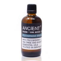 Masažo aliejus Peppermint Fresh, Ancient, 100 ml