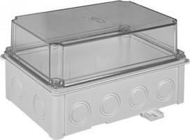SOH 110x180 Air-tight housing 118x108x188 mm, halogen free, self-extinguishing, UV, IP67, UL94 V2 36432202 | 5907813235634