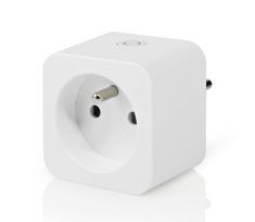 Nedis WIFIP121EWT - Išmanusis lizdas 3680W/230V/ Tipas E/16A Wi-Fi